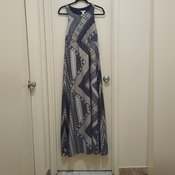 Bar III Aztec Chevron Dress with racerback finish - Picture 3 of 8